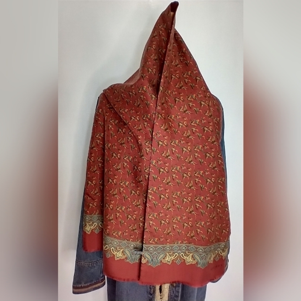 VINTAGE SILK RICHEL WRAP - Picture 2 of 4
